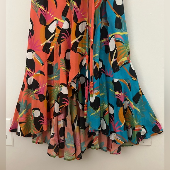 FARM Rio Colorful Midi Dress - Picture 4 of 10